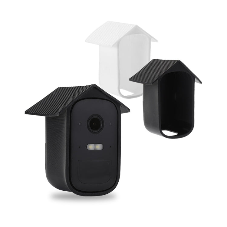 Surveillance Camera Cover Silicone Cover For Eufy 2C, White, Black Surveillance Camera Cover Silicone Cover For Eufy 2C, White, Black